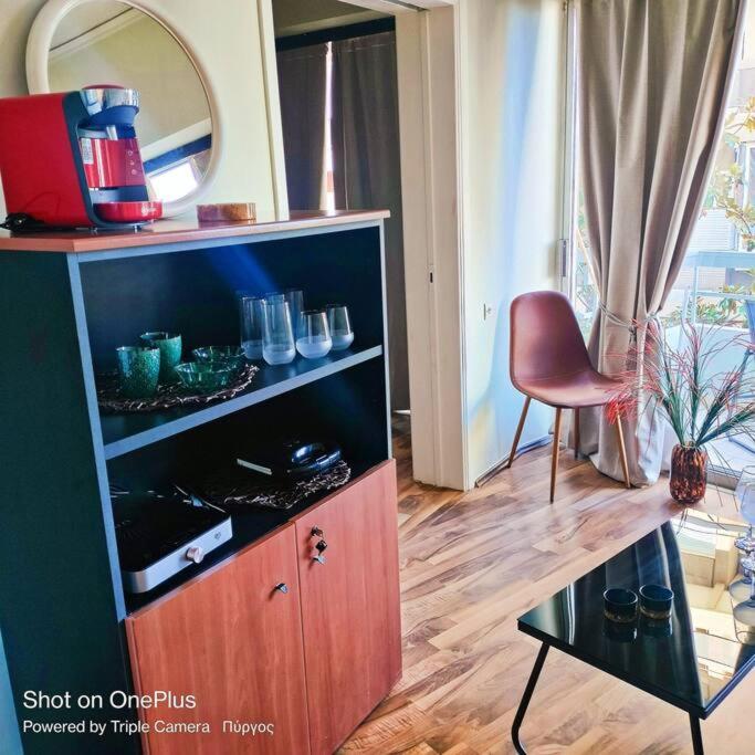Central Sophisticated Studio Pyrgos Near Olympia Buitenkant foto