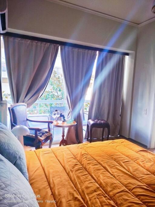 Central Sophisticated Studio Pyrgos Near Olympia Buitenkant foto