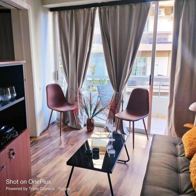 Central Sophisticated Studio Pyrgos Near Olympia Buitenkant foto